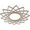 Ekena Millwork Eleanor Wood Fretwork Pierced Ceiling Medallion, Birch, 16"OD x 6 1/8"ID x 3/8"T CMWP16X16X0375EABI - alternate 5